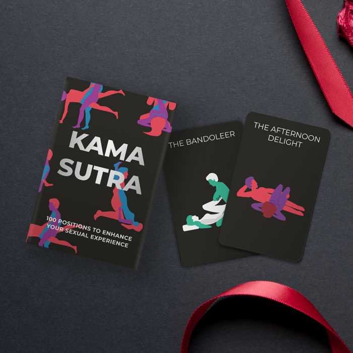 Cadeau de fête adulte avec cartes du jeu Kamasutra R/SEXR018