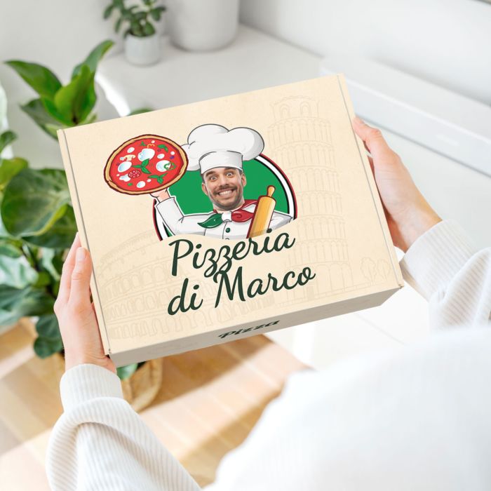 Boîtes à Pizza Personnalisées  Identité de Pizzeria Révélée
