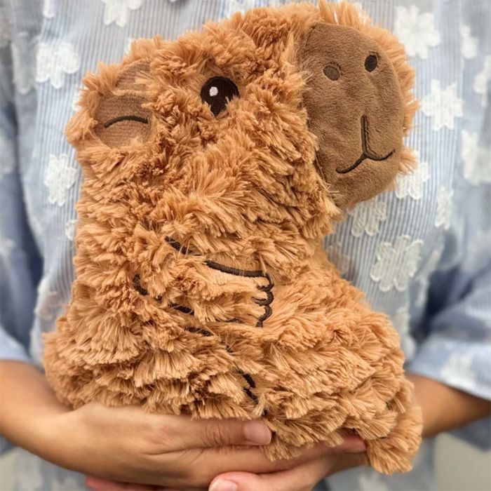 Peluche Chauffante Capybara