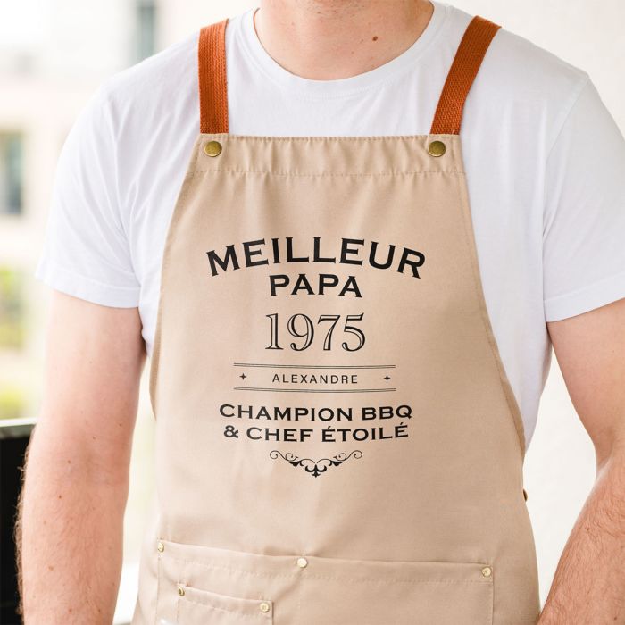 Tablier de cuisine personnalisé Édition limitée